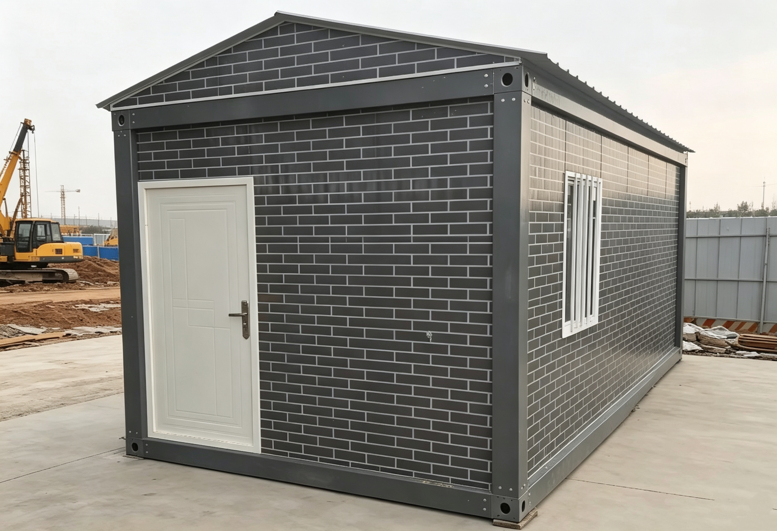 Custom size container house for residential use