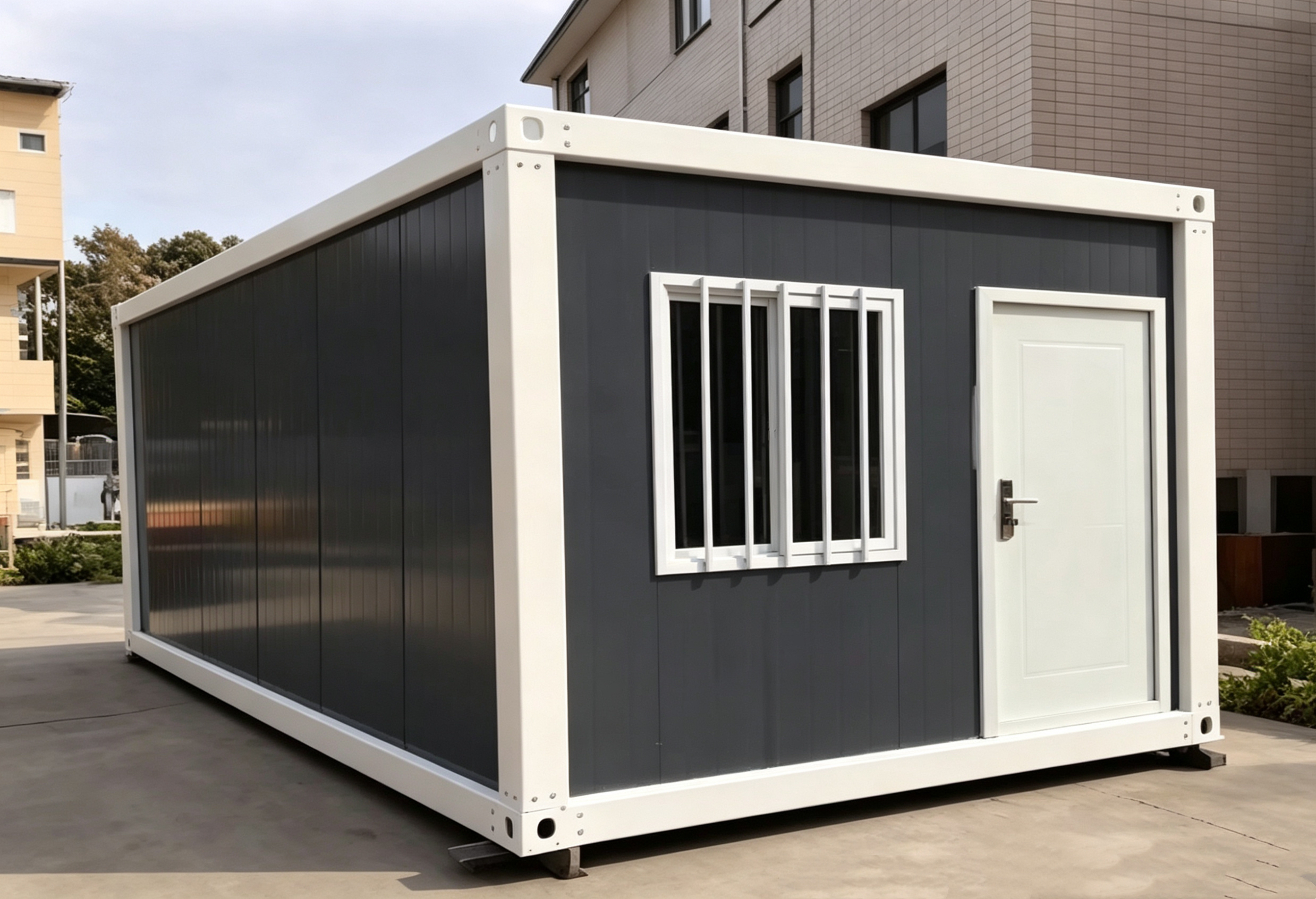 Custom size container house for residential use